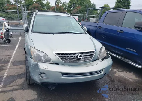 2008 Lexus Rx 400H from USA, damaged, VIN JTJGW31U582007927